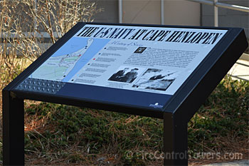 Navy at Cape Henlopen Commemorative Sign