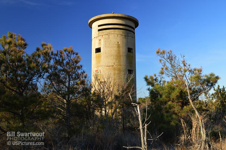 Fire Control Tower #1 - north of Fenwick Island